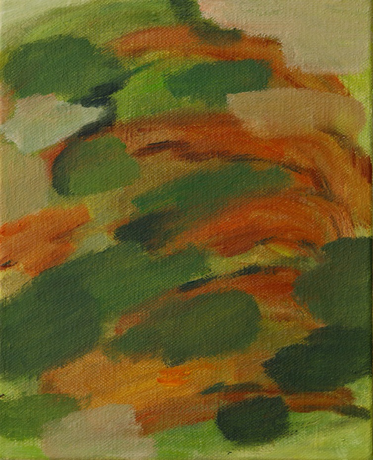 떨어지고 있다_27.3, 22.5cm_oil on canvas_2026